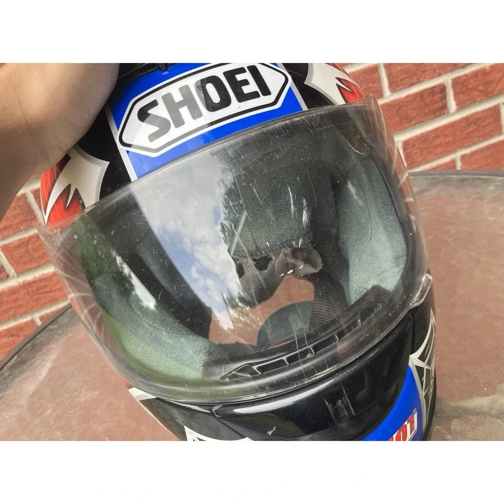 Shoei slight scratches